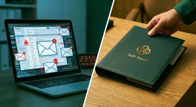 Teczka Firmowa z Logo — Dlaczego Papierowe Materiały Wciąż Działają?