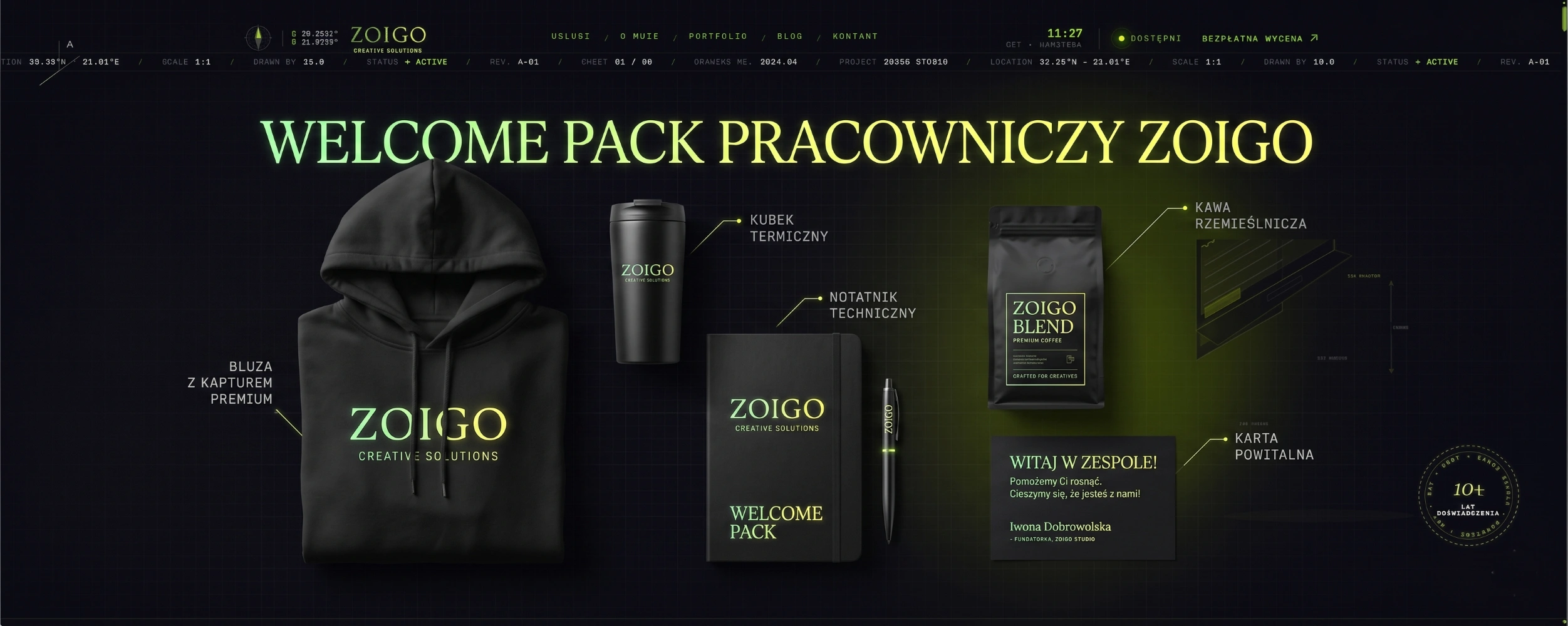 Welcome Pack Pracowniczy