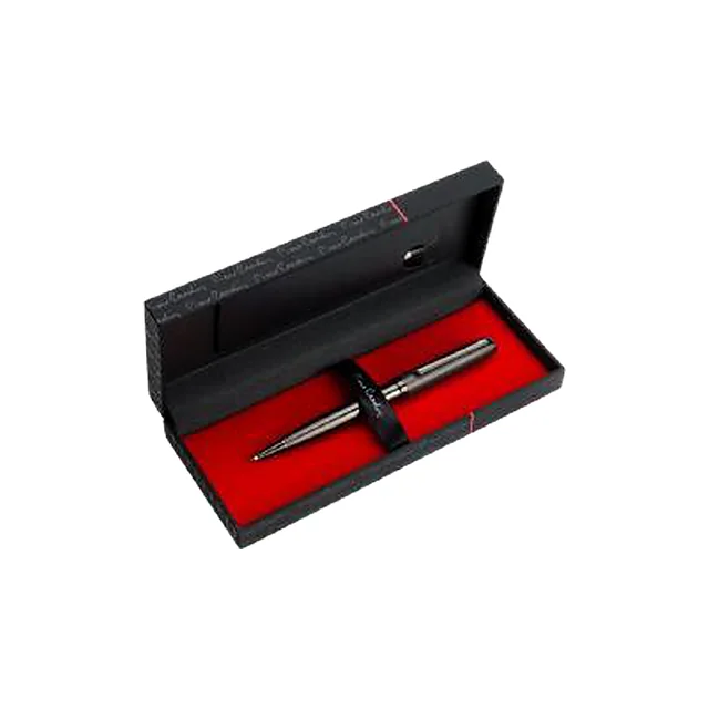 Metalowy długopis Pierre Cardin w etui z czerwonym wnętrzem